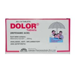 Dolor Tablets 250Mg (1 Strip = 10 Tablets)