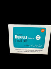 Duricef Capsules 500Mg (1 Strip = 6 Capsules)