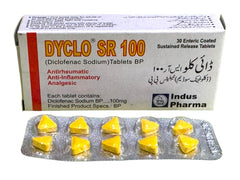 Dyclo SR Tablets 100Mg (1 Strip = 10 Tablets)