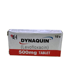 Dynaquin Tablets 500Mg (1 Box = 1 Strip)(1 Strip = 10 Tablets)