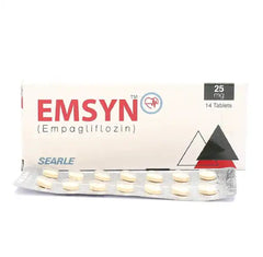 EMSYN Tablets 25Mg (1 Box = 14 Tablets)