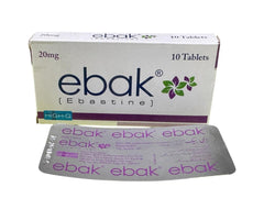 Ebak Tablets 20Mg (1 Box = 10 Tablets)
