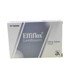 Effiflox Tablets 250Mg (1 Box = 10 Tablets)
