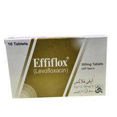 Effiflox Tablets 500Mg (1 Box = 10 Tablets)