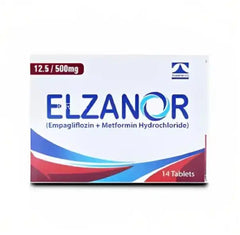 Elzanor Tablets 12.5Mg/500Mg (1 Box = 14 Tablets)