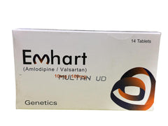 Emhart Tablets 10/160Mg (1 Strip = 7 Tablets)