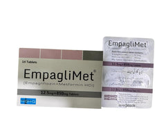 Empagli-Met Tablets 12.5+850Mg (1 Strip = 7 Tablets)