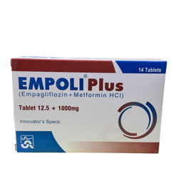 Empoli Plus Tablets 12.5+1000Mg (1 Strip = 7 Tablets)