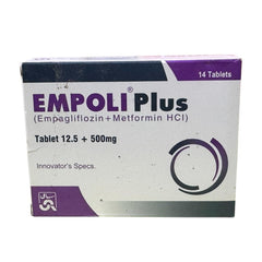 Empoli Plus Tablets 12.5+500Mg (1 Strip = 7 Tablets)