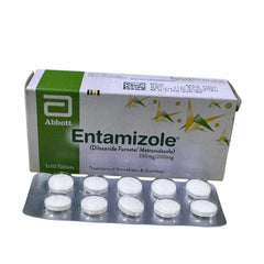 Entamizole Tablets ( 1 Strip = 10 Tablets )