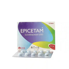 Epicetam Tablets 250Mg (1 Box = 10 Tablets)
