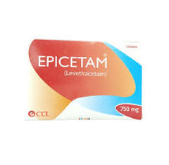 Epicetam Tablets 750Mg (1 Box = 10 Tablets)