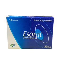 Esoral Capsules 20Mg (1 Strip = 7 Capsules)