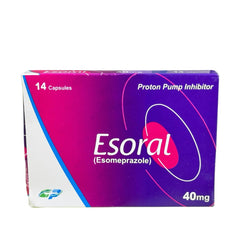 Esoral Capsules 40Mg (1 Strip = 7 Capsules)