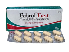 Febrol Fast Tablets (1 Box = 10 Tablets)