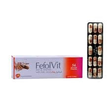 Fefolvit Capsules (1 Strip = 14 Capsules)