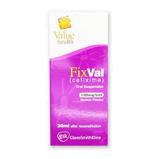 Fixval 30Ml Suspension 100Mg