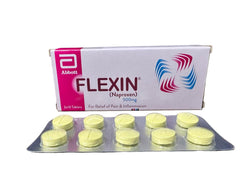 Flexin Tablets 500Mg (1 Strip = 10 Tablets)