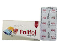 Folifol Tablets 400Mcg (1 Strip = 10 Tablets)