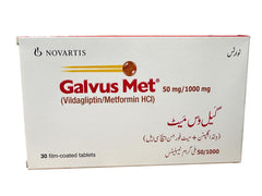 Galvus Met Tablets 50/1000Mg (1 Strip = 10 Tablets)