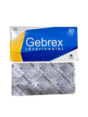 Gebrex Tablets 60Mg (1 Strip = 10 Tablets)