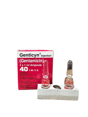 Genticyn Im/Iv Injection 40Mg (1 Box = 3 Ampoules)