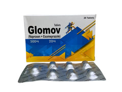 Glomov 500/20MG TABLET (1 strip= 7 tablets)