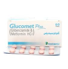 Glucomet Plus Tablets 5/500Mg (1 Strip = 10 Tablets)
