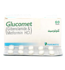 Glucomet Tablets 2.5/500Mg (1 Strip = 10 Tablets)