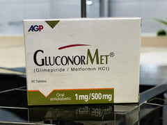 GluconorMet Tablets 1/500Mg (1 Strip = 10 Tablets)