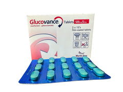 Glucovance Tablets 5/500Mg (1 Strip = 15 Tablets)
