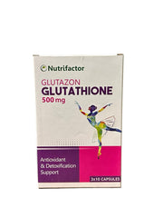 Nutrifactor Glutazon Capsules 500Mg (1 Strip = 10 Capsules)
