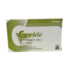 Gpride Tablets 1Mg (1 Box=20 Tablets)
