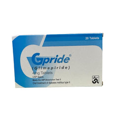 Gpride Tablets 4Mg (1 Box=20 Tablets)