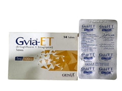 Gvia-ET Tablets 5Mg+100Mg (1 Strip = 7 Tablets)