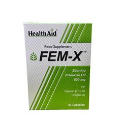 Healthaid Fem-X Capsules 500Mg (1 Box = 30 Capsules)