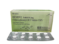 Hexidyl 2mg Tablets ( 1 strip = 10 Tablets)