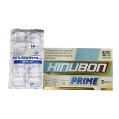 Hinubon Prime Tablets (1 Strip = 10 Tablets)