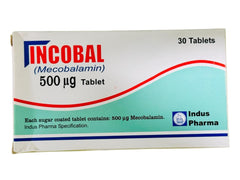 Incobal Tablets 500Mcg (1 Strip = 10 Tablets)