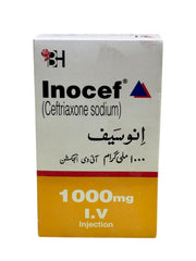 Inocef Iv Injection 1g (1 Box = 1 Injection)
