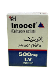 Inocef Iv Injection 500Mg (1 Box = 1 Injection)