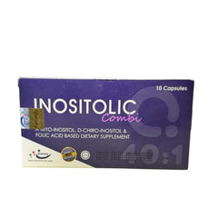 Inositolic Combi Capsules (1 Box = 10 Tablets)