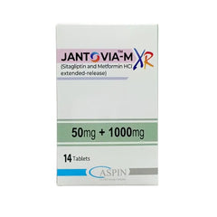 Jantovia-M XR Tablets 50/1000Mg (1 Strip = 7 Tablets)