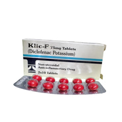 Klic-F Tablets 75Mg (1 Strip = 10 Tablets)