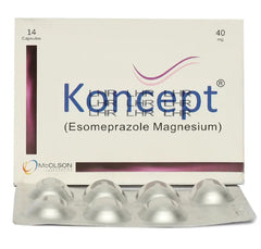 Koncept Capsules 40Mg (1 Strip = 7 Capsules)