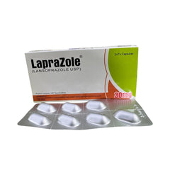 Laprazole Capsules 30Mg (1 Strip = 7 Capsules)