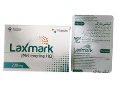 Laxmark Capsules 200Mg (1 Box = 10 Capsules)