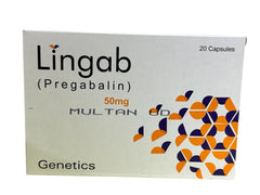 Lingab Capsules 50Mg (1 Strip = 10 Capsules)