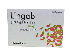 Lingab Capsules 75Mg (1 Strip = 10 Capsules)