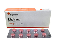 Lipirex Tablets 20Mg (1 Strip = 10 Tablets)